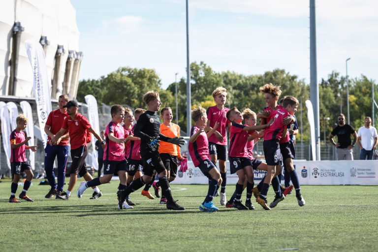 POZNAN 20.09.2023 PILKA NOZNA PKO EKSTRAKLASA EKSTRA TALENT LECH POZNAN --- LECH POZNAN EXTRA TALENT DZIECI CHILDREN ZABAWA FUN --- NZ FOT. GRZEGORZ RADTKE / 058sport.pl